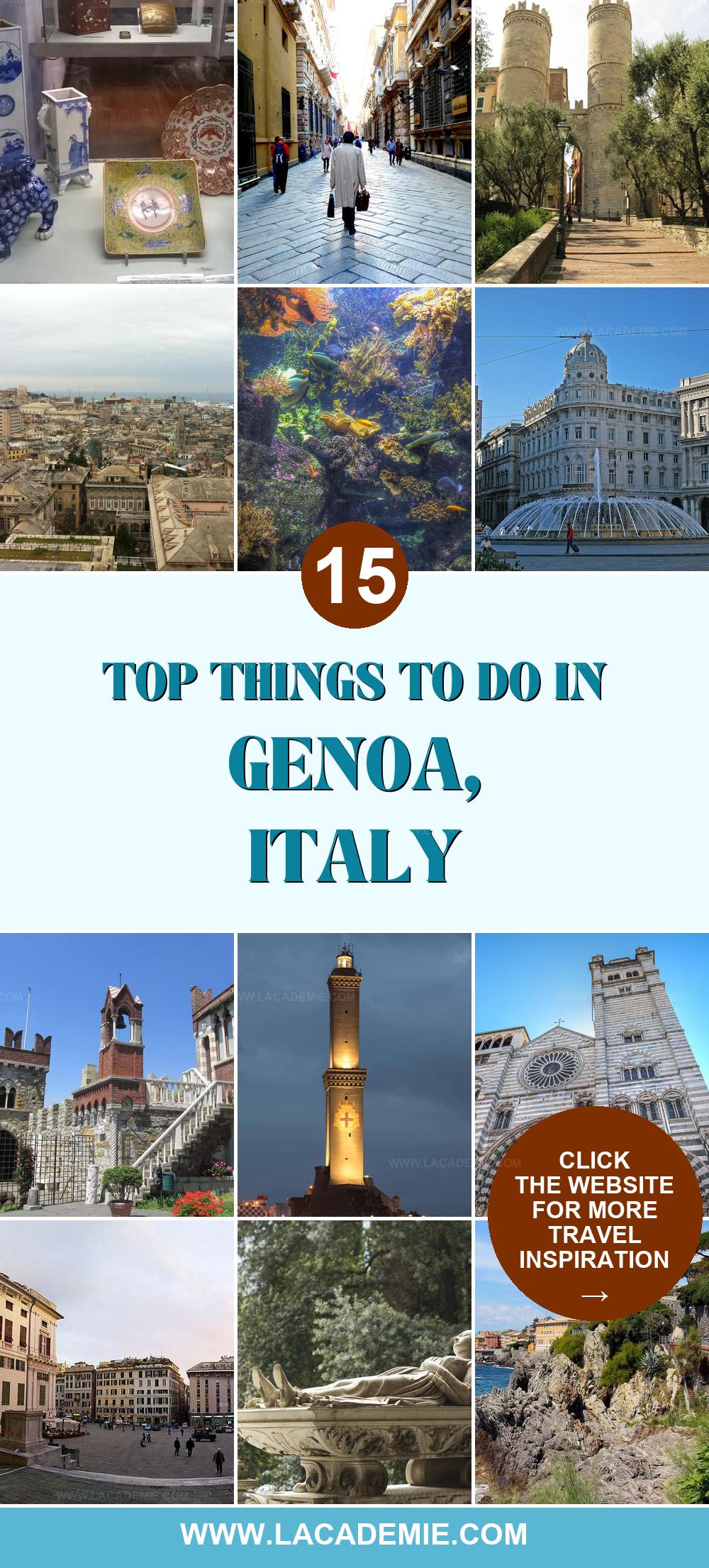 15 Top Attractions in Genoa, Italy